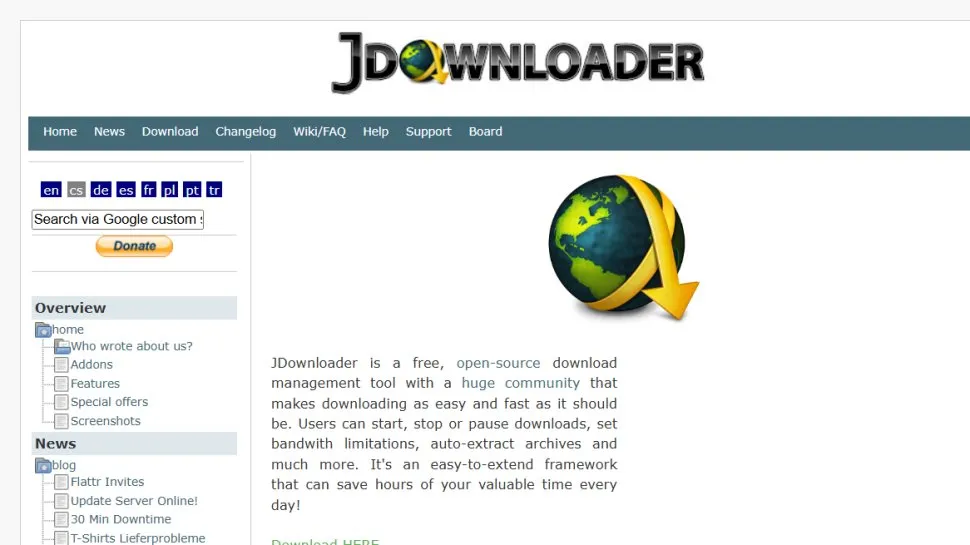 معرفی و بررسی JDownloader 2