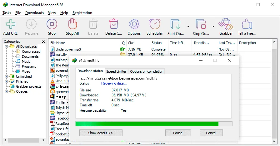معرفی و بررسی Internet Download Manager (IDM)